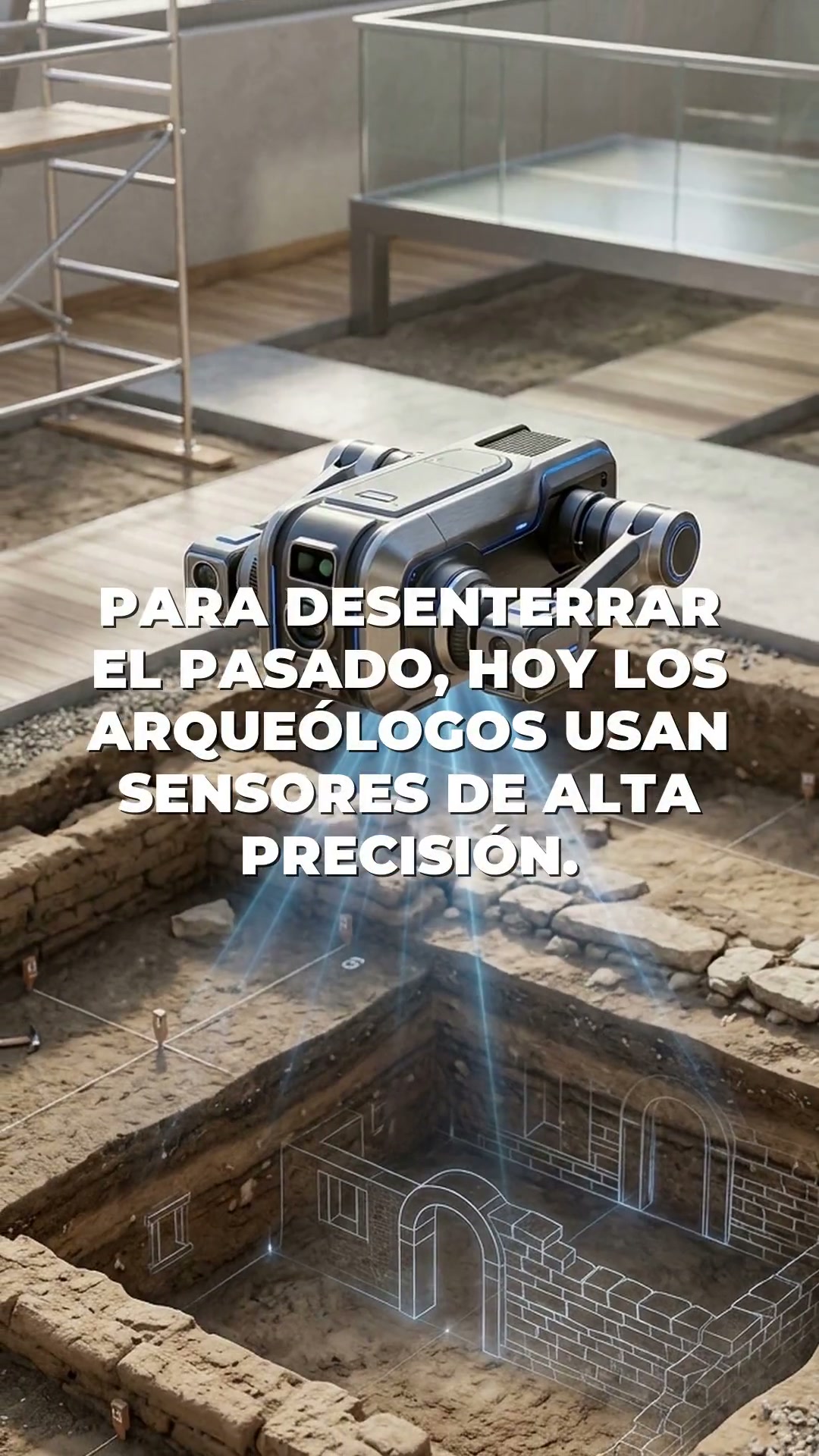 Robótica y Sensores en Arqueología: Avances y Patrimonio